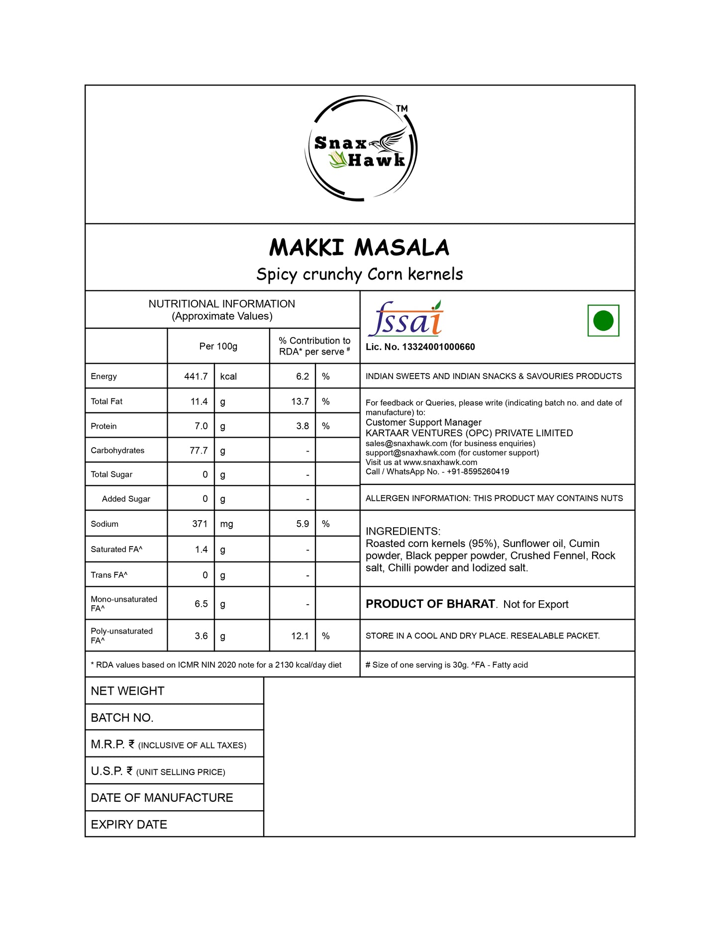 Makki Masala