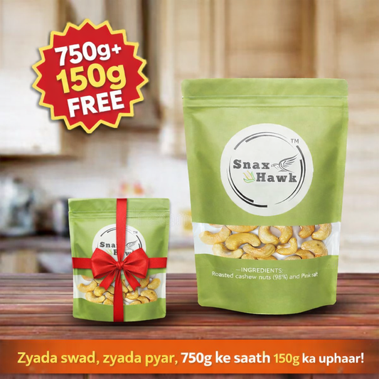 Roasted Cashew Nuts 150 Grams Free