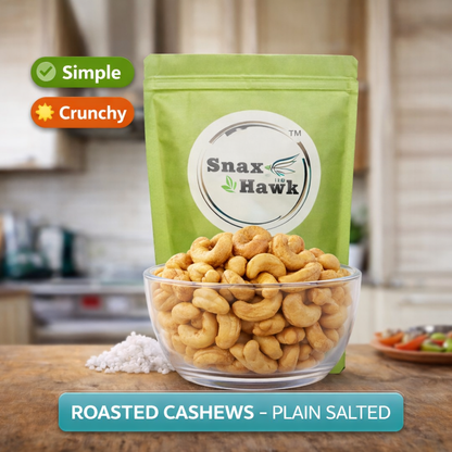 Roasted Cashew Nuts – Plain Salted
