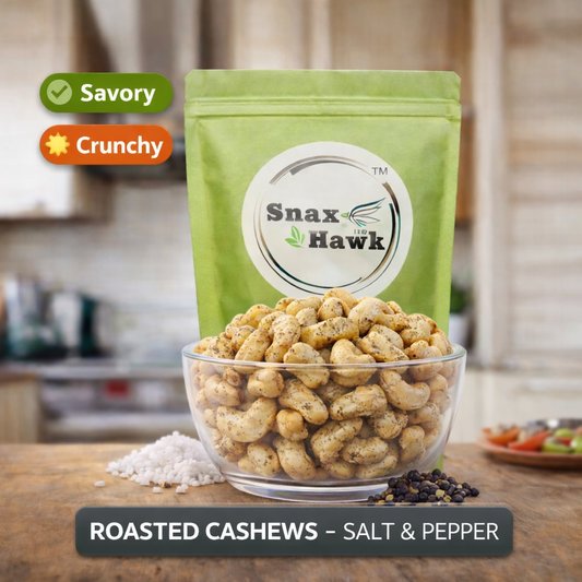 Roasted Cashew Nuts – Salt & Pepper